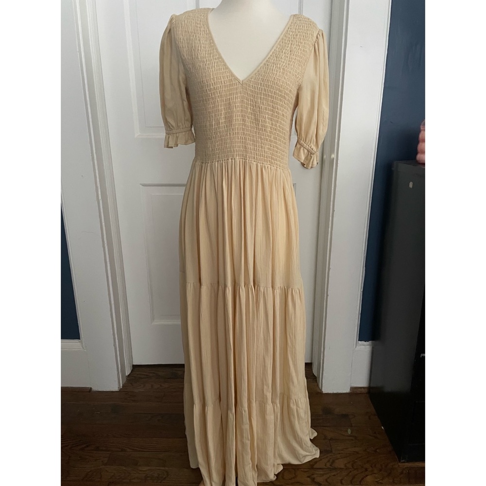 Christy Dawn Brooklyn Maxi Dress in Buttercup, Large, NWT